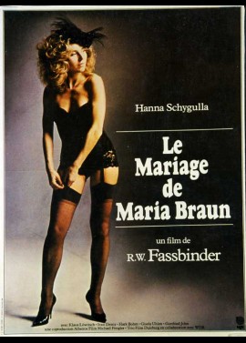 affiche du film MARIAGE DE MARIA BRAUN (LE)