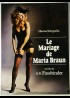 affiche du film MARIAGE DE MARIA BRAUN (LE)