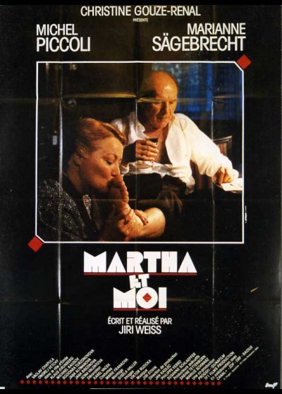 affiche du film MARTHA ET MOI