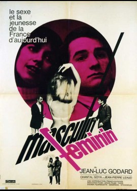 MASCULIN FEMININ movie poster