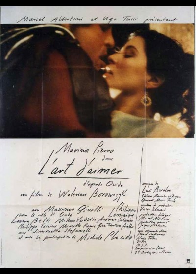 affiche du film ART D'AIMER (L')