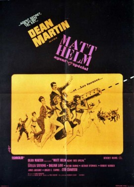 affiche du film MATT HELM AGENT TRES SPECIAL