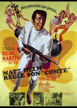 affiche du film MATT HELM REGLE SON COMTE