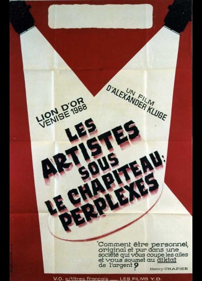 affiche du film ARTISTES SOUS LE CHAPITEAU PERPLEXES (LES)