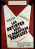 affiche du film ARTISTES SOUS LE CHAPITEAU PERPLEXES (LES)
