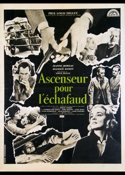 ASCENSEUR POUR L'ECHAFAUD movie poster
