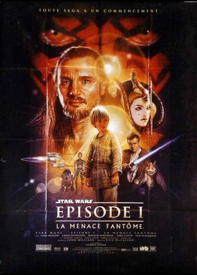 PHANTOM MENACE (THE) STAR WARS EPISODE 1 movie poster
