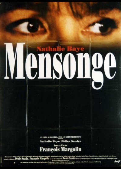 affiche du film MENSONGE