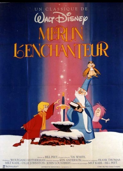 affiche du film MERLIN L'ENCHANTEUR