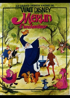 affiche du film MERLIN L'ENCHANTEUR