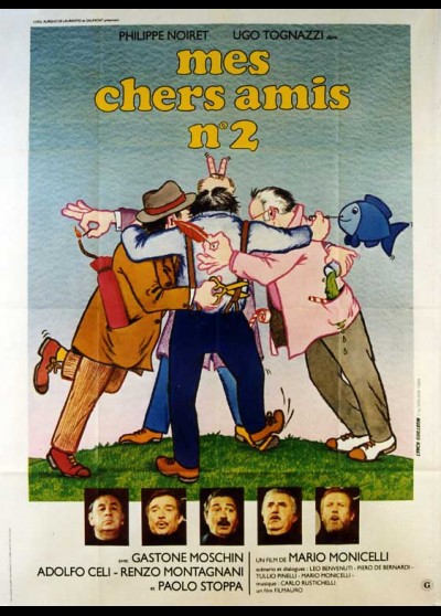 affiche du film MES CHERS AMIS 2