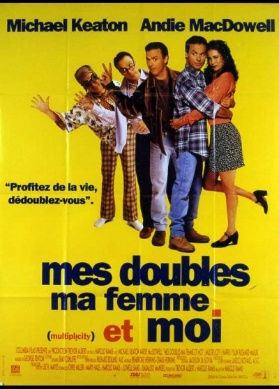 affiche du film MES DOUBLES MA FEMME ET MOI