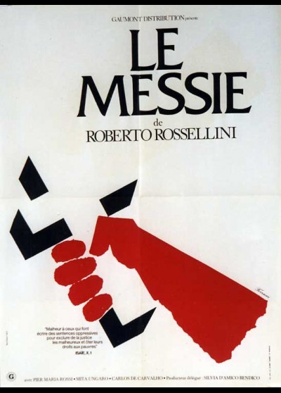 affiche du film MESSIE (LE)