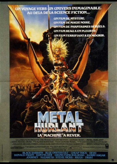 affiche du film METAL HURLANT