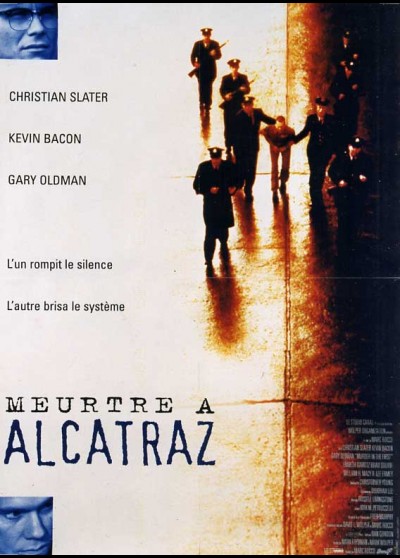affiche du film MEURTRE A ALCATRAZ