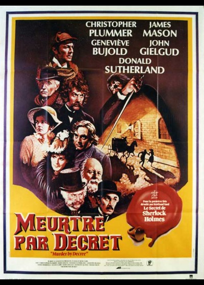 MURDER BY DECREE movie poster