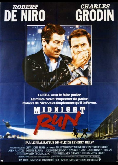 MIDNIGHT RUN movie poster