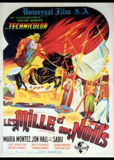 affiche du film MILLE ET UNE NUITS (LES)