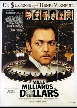MILLE MILLIARDS DE DOLLARS movie poster