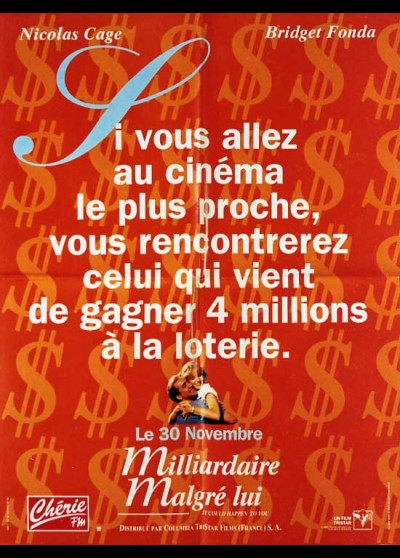 affiche du film MILLIARDAIRE MALGRE LUI