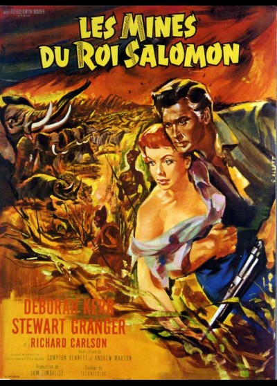 affiche du film MINES DU ROI SALOMON (LES)