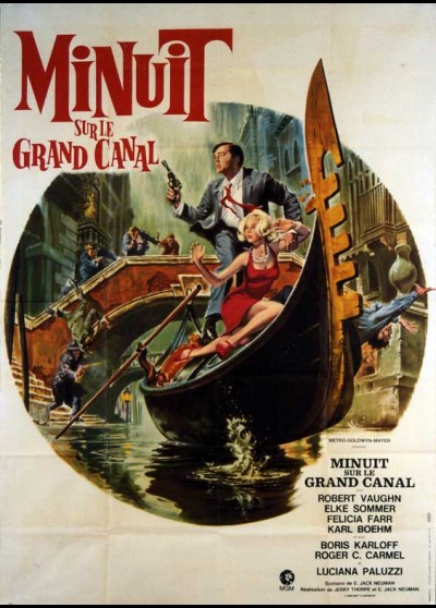 affiche du film MINUIT SUR LE GRAND CANAL