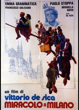 affiche du film MIRACLE A MILAN