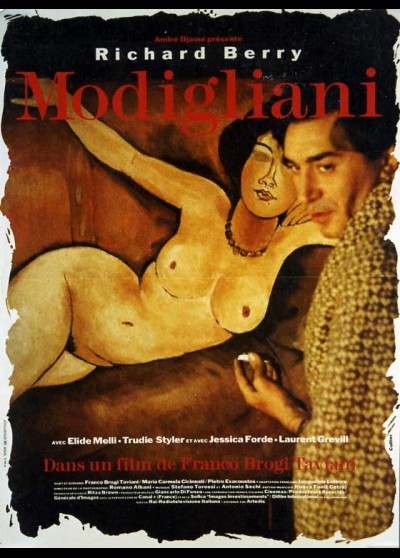 affiche du film MODIGLIANI
