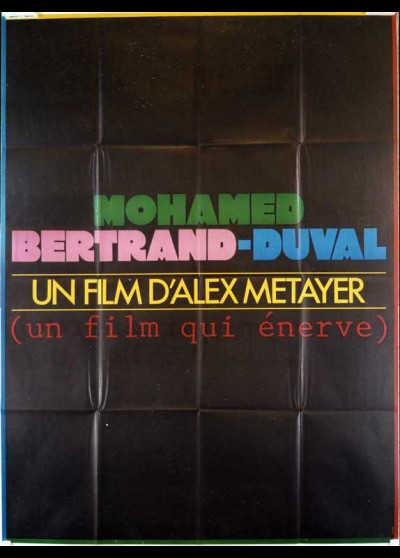 MOHAMED BERTRAND DUVAL movie poster