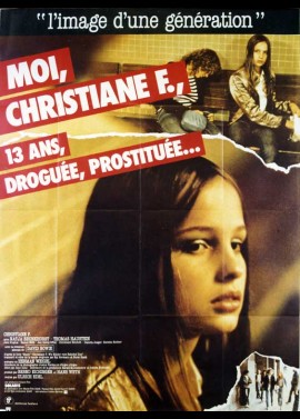 CHRISTIANE F WIR KINDER VOM BAHNHOF ZOO movie poster