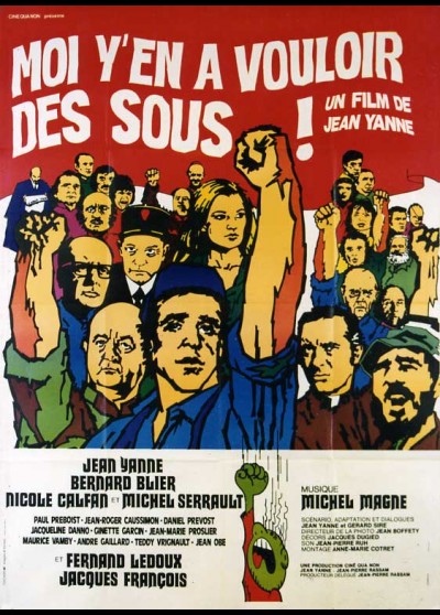 affiche du film MOI Y EN A VOULOIR DES SOUS