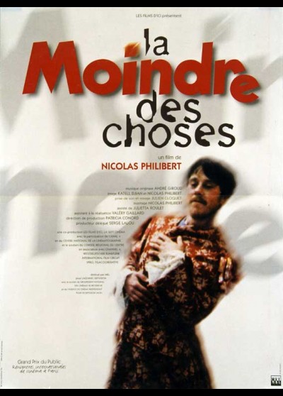 affiche du film MOINDRE DES CHOSES (LA)