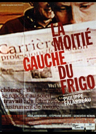 affiche du film MOITIE GAUCHE DU FRIGO (LA)