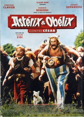 affiche du film ASTERIX ET OBELIX CONTRE CESAR