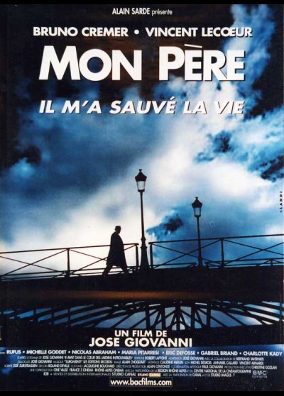 MON PERE IL M'A SAUVE LA VIE movie poster
