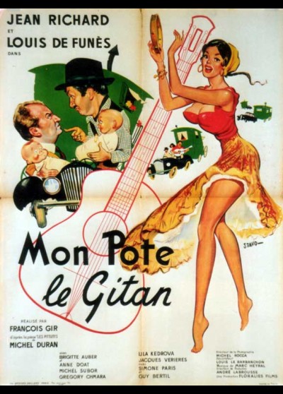 affiche du film MON POTE LE GITAN