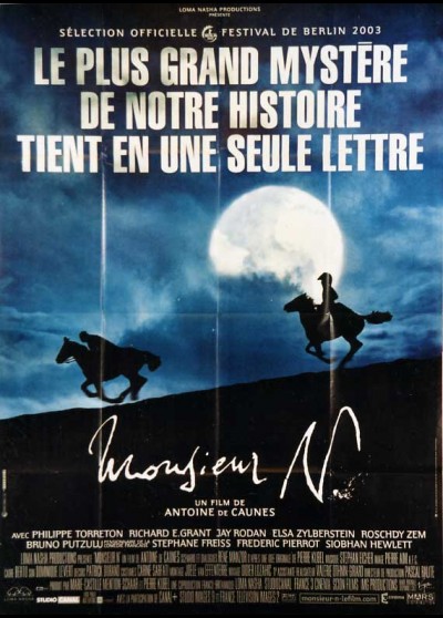 MONSIEUR N movie poster