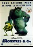 MONSTERS INC movie poster