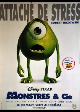 MONSTERS INC movie poster