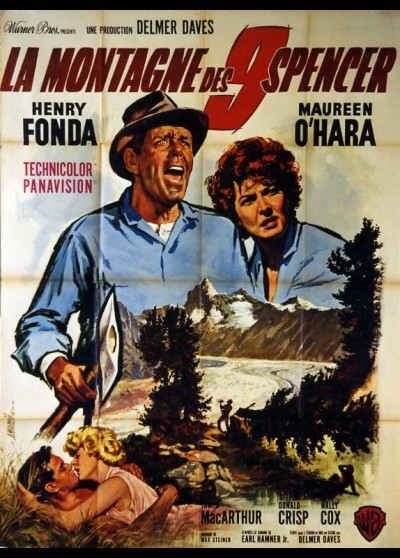 SPENCER'S MOUNTAIN movie poster