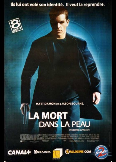 affiche du film MORT DANS LA PEAU (LA)