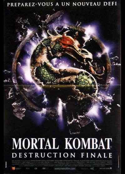 affiche du film MORTAL KOMBAT DESTRUCTION FINALE