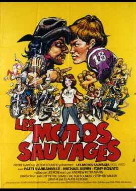 affiche du film MOTOS SAUVAGES (LES)