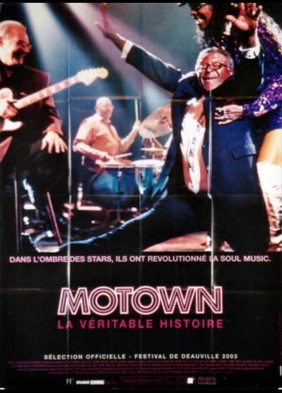 affiche du film MOTOWN LA VERITABLE HISTOIRE