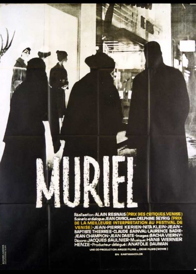 MURIEL OU LE TEMPS D'UN RETOUR movie poster