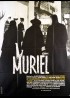 affiche du film MURIEL OU LE PEMPS D'UN RETOUR