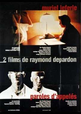 affiche du film MURIEL LEFERLE / PAROLES D'APPELES