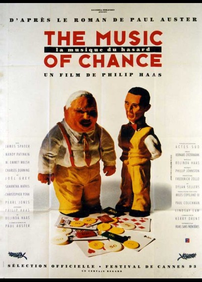MUSIC OF CHANCE (THE) movie poster