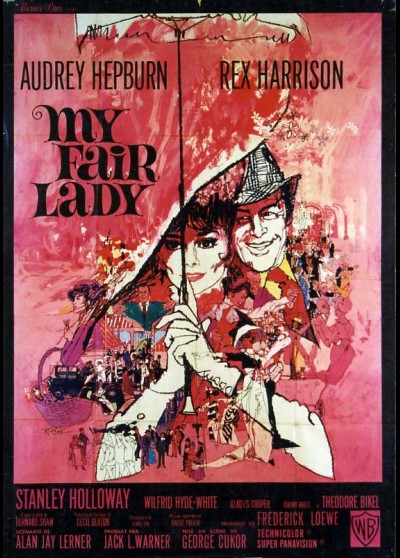 affiche du film MY FAIR LADY