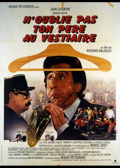 N'OUBLIE PAS TON PERE AU VESTIAIRE movie poster